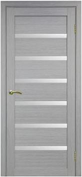 Полотно дверное Турин_507.12.80 эко-шпон дуб серый FL-Панель/Мателюкс