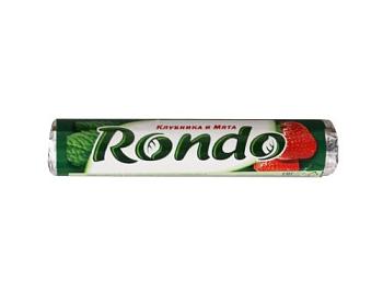 Конфеты освежающие Rondo 30 г мятные с сахаром клубника и мята
