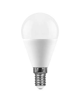 Лампа светодиодная LB-750 11Вт 230В E14 2700K G45; Feron, 25946