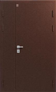 Дверь металлическая С-130 1250х2050мм R 1,0мм антик медь металл