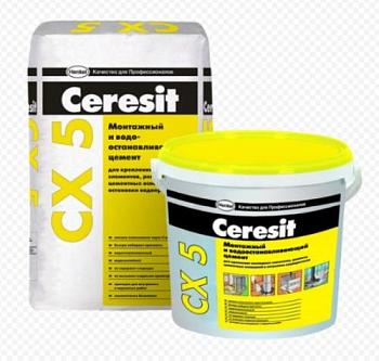Быстросхватывающийся цемент CX 5 25кг; Ceresit (Церезит)
